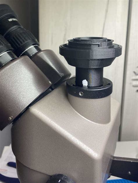 Nikon f mount for microscope by Arsa | Download free STL model ...