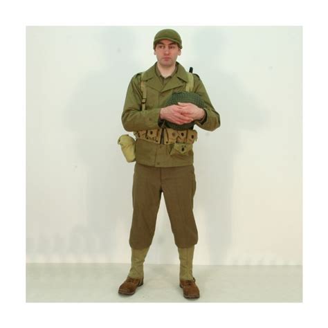 Reproduction WWII US Army Infantryman Uniform Gear Package, 44% OFF