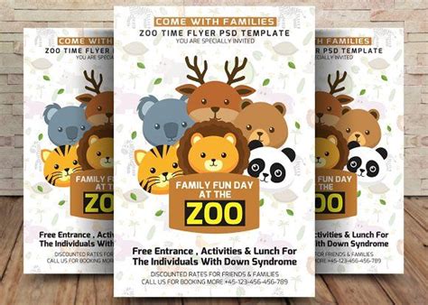 Zoo Brochure Template