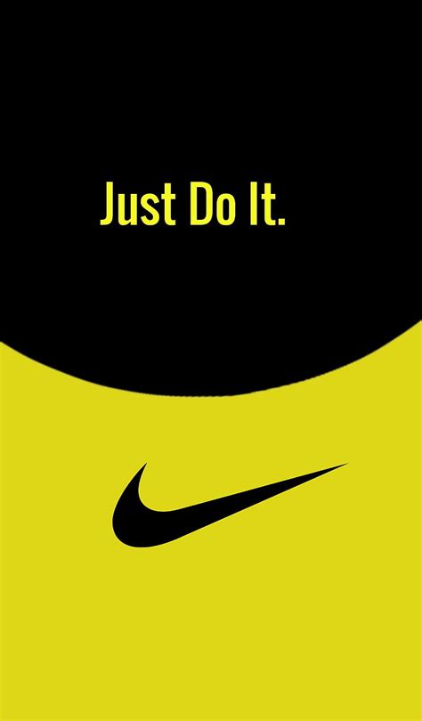 Nike Logo Yellow