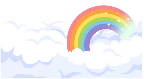 arcoiris y nube 1192752 PNG