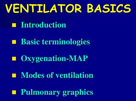 Neonatal ventilation