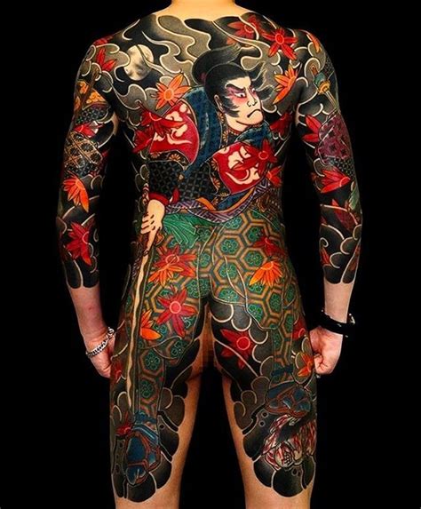 Japanese bodysuit tattoo by @diaozuo. | Body suit tattoo, Traditional ...