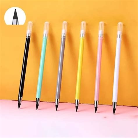 SHOPVILLA 4PCS of Everlasting Inkless Colourful Pencil, 2PCS of ...