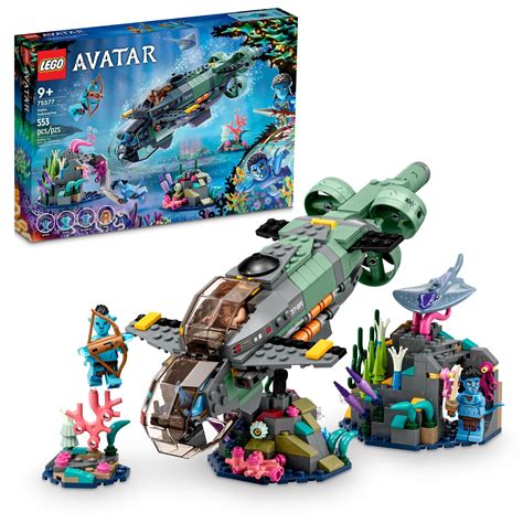 Buy LEGO Avatar: The Way of Water Mako Submarine 75577 Buildable Toy ...