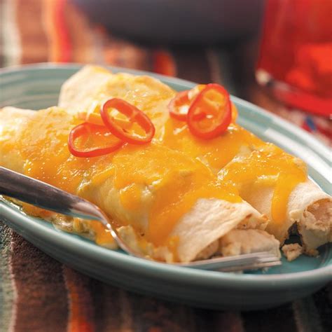 Creamy Chicken Enchiladas Recipe | Taste of Home