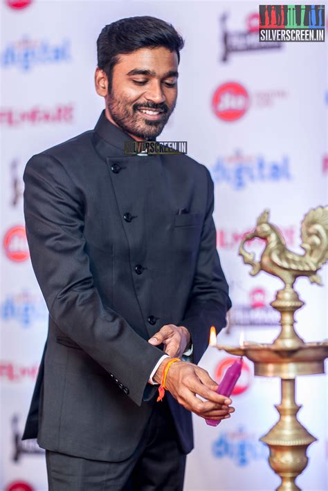 In Pictures: Dhanush at the Filmfare Awards South 2017 Press Meet ...