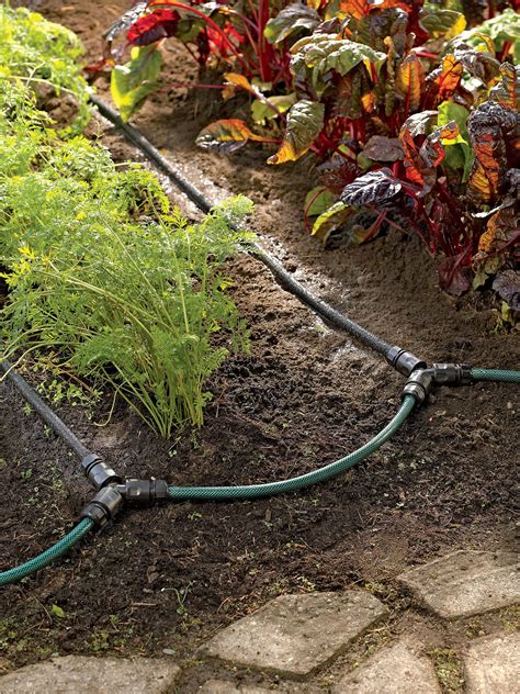 Soaker Hose Irrigation System for Garden Rows | Gardeners.com | Garden ...