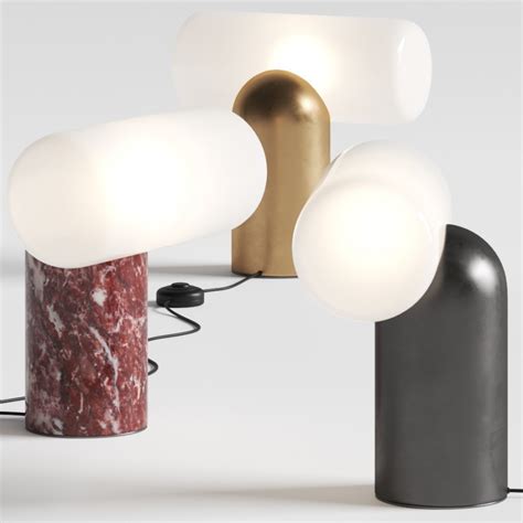 Roche Bobois Amor Table Lamps - 3D Model for VRay, Corona