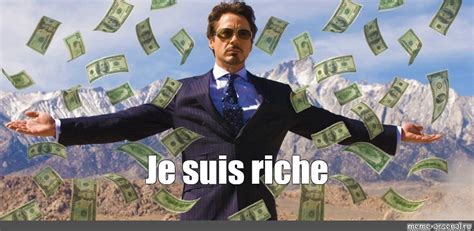 Meme: "Je suis riche" - All Templates - Meme-arsenal.com