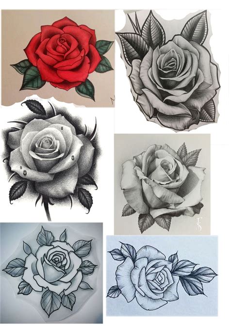 rose tattoo design | Tattoo rosa sombreada, Desenho de rosa, Design de ...