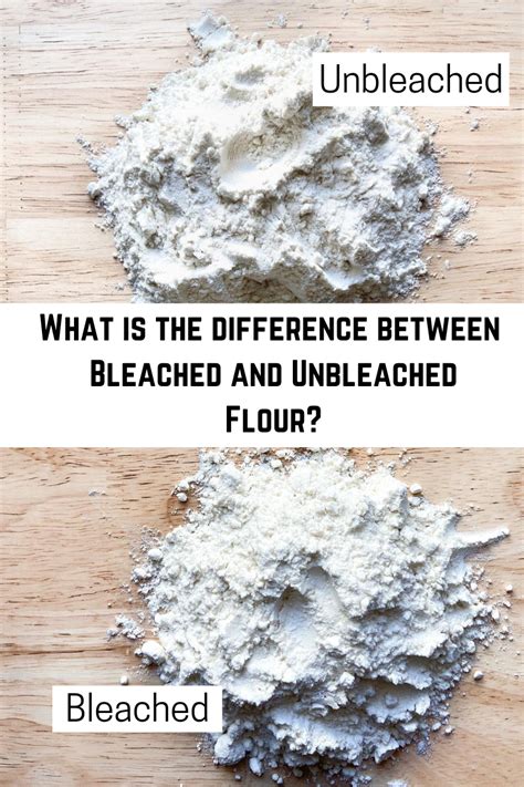 What is the Difference Between Bleached and Unbleached Flour? | Unbleached flour, Flour, Kitchen ...