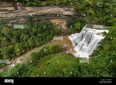 Burgess High Falls Waterfall Stock Photo - Alamy