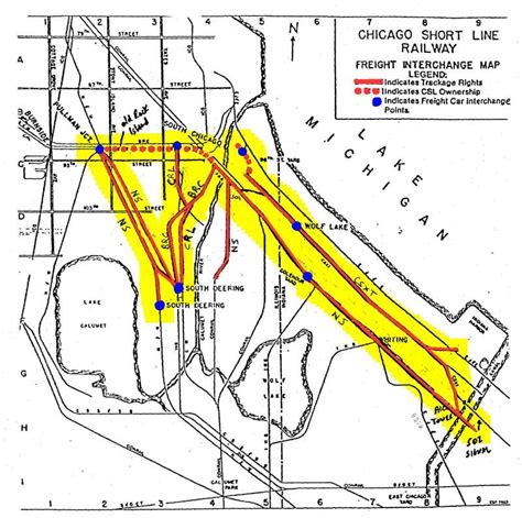 Chicago Area Shortline Railroads - South Chicago & Indiana Harbor