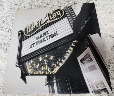 White Lion - Mane Attraction Vinyl Photo | Metal Kingdom