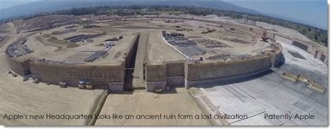 A Drone's View of Apple's new Headquarters Construction Site - Patently Apple