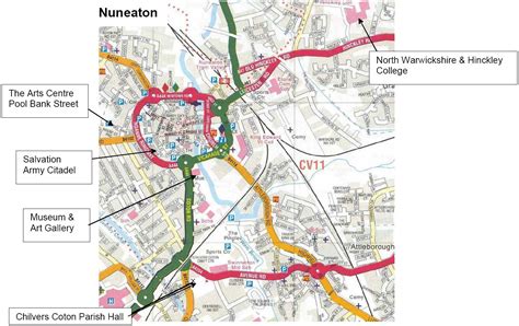 Festival Locations - Nuneaton Festival of Arts