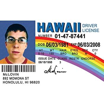 McLovin ID - Heroes