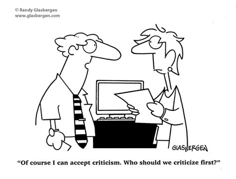 Cartoons About Criticism - Randy Glasbergen - Glasbergen Cartoon Service