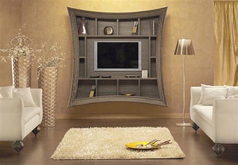 Stunning Decorative Flat Screen Tv Frames Shelves Design Furniture Wall Unit / design bookmark #8754