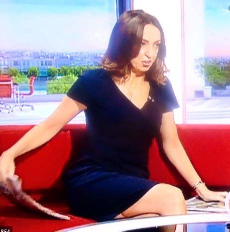 Sally Nugent BBC Breakfast short dress - Stockings HQ television and ...