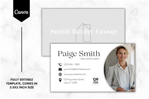 Business Card Template - Realtor 2 Graphic by Sundiva Design · Creative ...