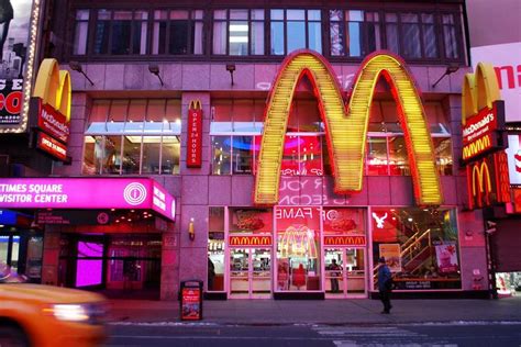 Times Square McDonald's in 2022 | Times square, Mcdonalds, Broadway