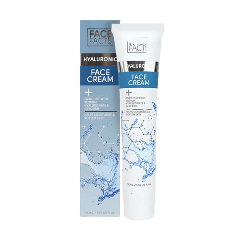 Face Facts Hyaluronic Acid Face Cream - 50ml - The SkinHookup Nigeria