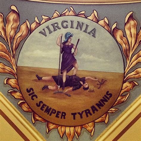 Virginia State Seal | Thus Always to Tyrants! - In the Virgi… | Flickr