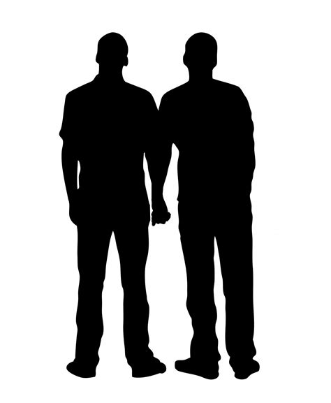 Free Couple Holding Hands Silhouette, Download Free Couple Holding ...