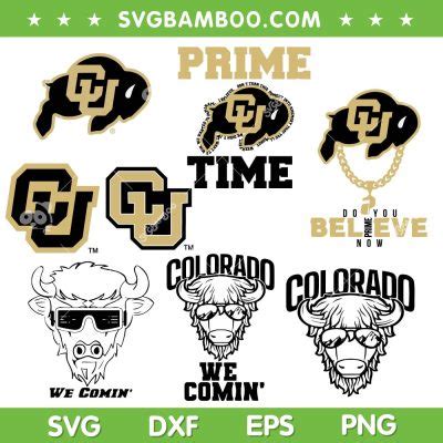 Colorado Buffalo SVG Bundle