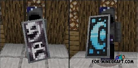 Custom Shields for Minecraft PE 1.12