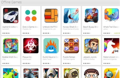 Google Adds Offline Games Subcategory To Google Play Store | Ubergizmo