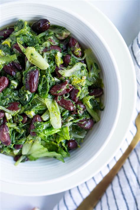 4-Ingredient Escarole and Beans - Pina Bresciani