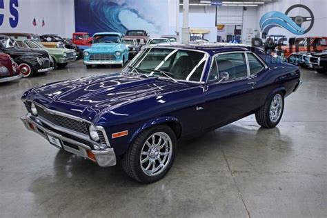 1972 Chevrolet Nova Blue - Pacific Classics