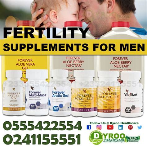 Natural Supplements for Male Fertility Boost in Ghana | Fertility Products