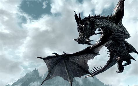 Skyrim Dragon Wallpaper Hd 1080p