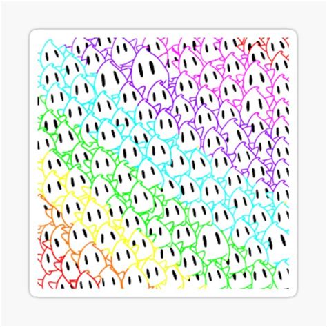 "Luma inspired background " Sticker for Sale by koomool | Redbubble