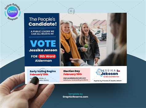 15+ Political Mailer Examples (CANVA Templates) ⭐