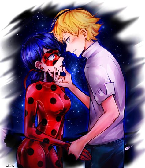 Ladybug and Adrien - Miraculous Ladybug Fan Art (39639524) - Fanpop