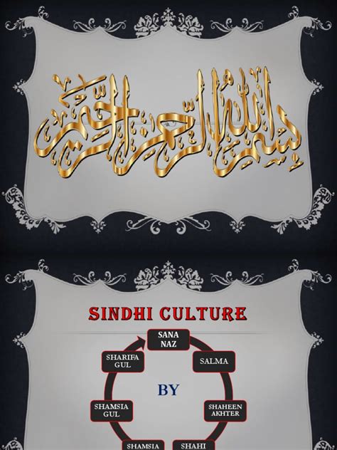 SindhI Culture | PDF | Sindh | South Asia