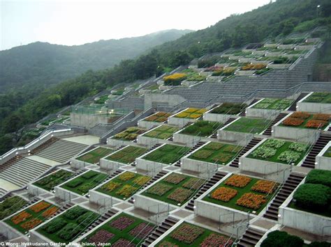 Hyakudanen of Awaji Yumebutai, Awaji Island Japan | Jardins, Tadao andō, Architecte