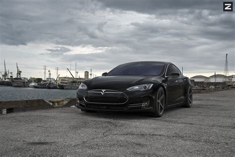 Street Dancer: Bespoke Black Tesla Model S — CARiD.com Gallery