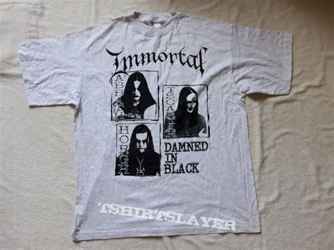 1999 Immortal T-Shirt | TShirtSlayer TShirt and BattleJacket Gallery