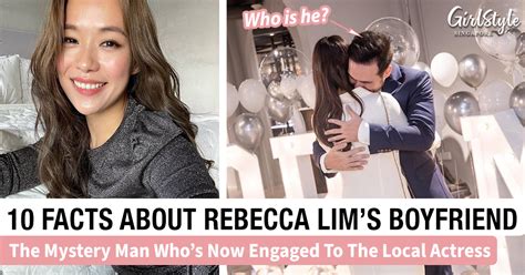 Rebecca Lim’s New Fiancé: 10 Things We Know About The Mystery Man Who Just Got Engaged To The ...