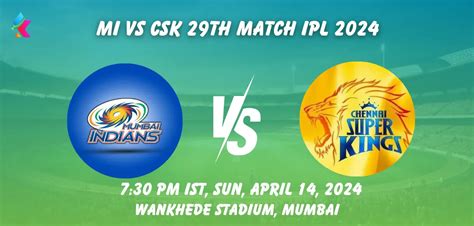 MI vs CSK IPL Records at Wankhede Stadium IPL 2024 Match 29