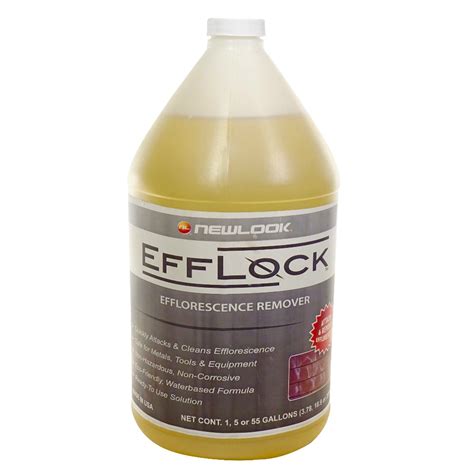 Efflock Efflorescence Remover for concrete and masonry