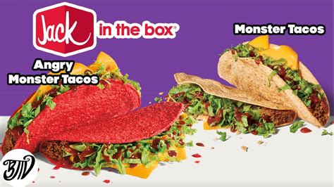 Monster Tacos Are Back at Jack in the Box & Now They're ANGRY! - YouTube