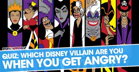 Quiz: Which Disney Villain Are You Like When You Get Angry?