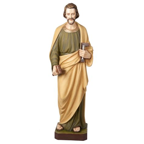 Saint Joseph the Worker fiberglass statue, 100 cm | online sales on HOLYART.com